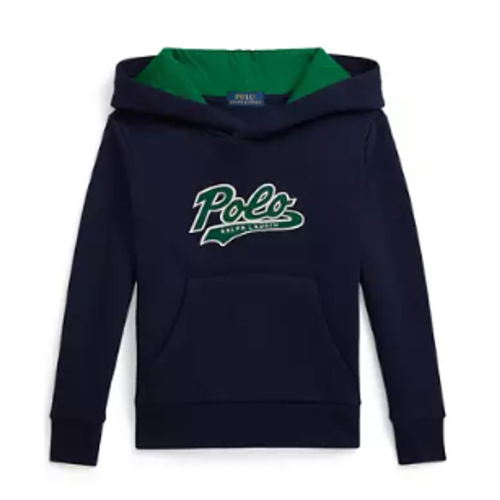 Ralph Lauren Childrenswear Boys 4 Logo Fleece Hoodie